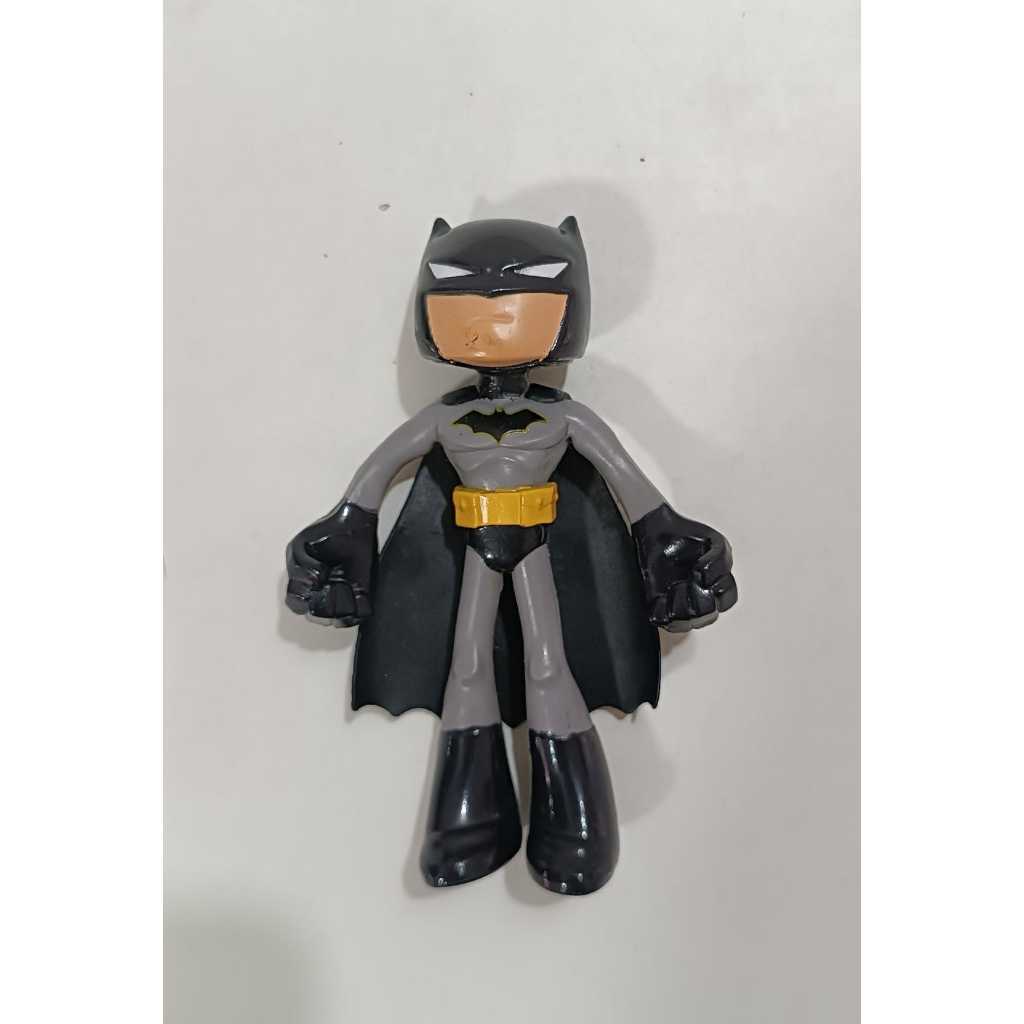 Boneco Batman Dc Comics 10cm Cinza e Preto un1240