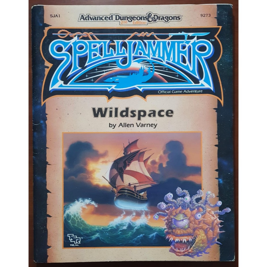 Spelljammer Wildspace - Advanced Dungeons & Dragons - Livro de rpg/ad&d