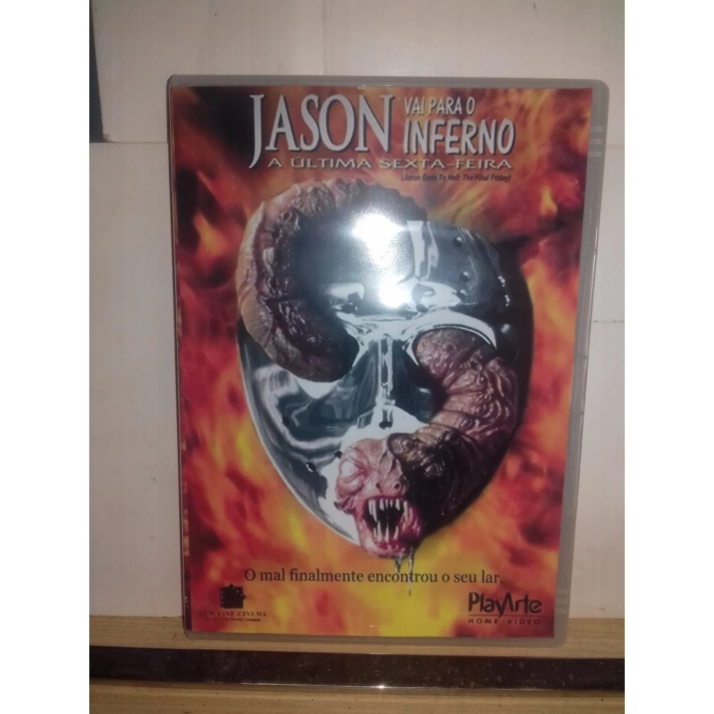 DVD Jason Vai Para o Inferno - A Ultima Sexta Feira 1993 Dublado/Dual Áudio HD1080p