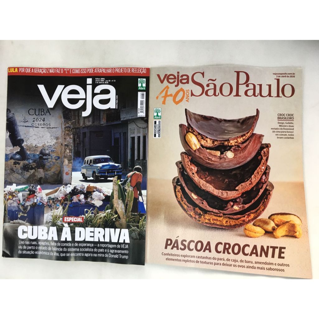 Revista Veja E Veja São Paulo Edição Semana Atual