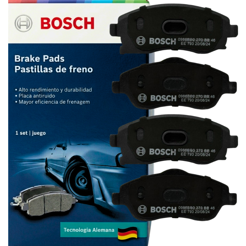 Jg Pastilha Freio Montana E Novo Corsa Original Bosch Diant.