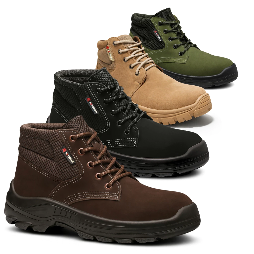 Bota Segurança Tenis Masculino Bico Redondo Coturno Adventure Cano Médio Cadarço Palmilha Confort — imagem 1