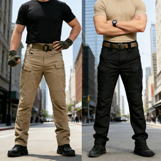 Calça Cargo Alta Táticas Finas Outdoor Masculina Qualidade Trabalho Calças Esportivas do Exército à Prova D'água QUALY em Oferta na Shopee