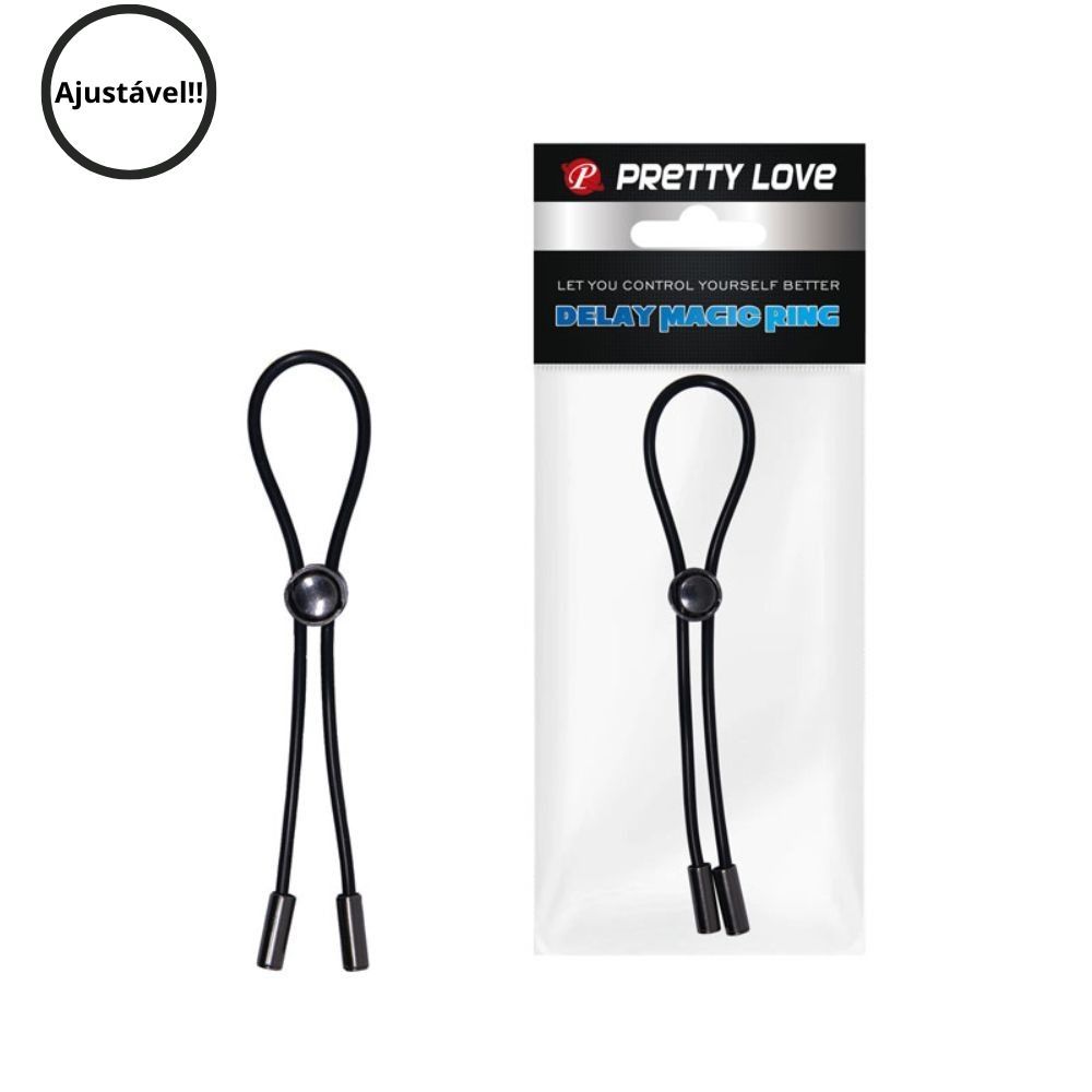 Anel Peniano Ajustável Pretty Love Silicone Premium Original