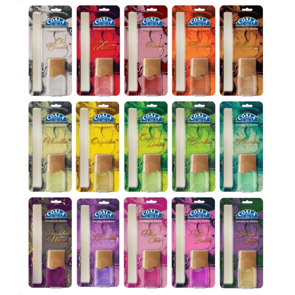 COALA DIFUSOR DE AROMAS E AMBIENTES COM VARETAS 100ML - 1 UNIDADE
