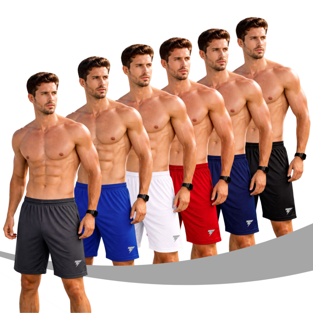 Calção Futebol Masculino Short Bermuda Esportiva Futsal