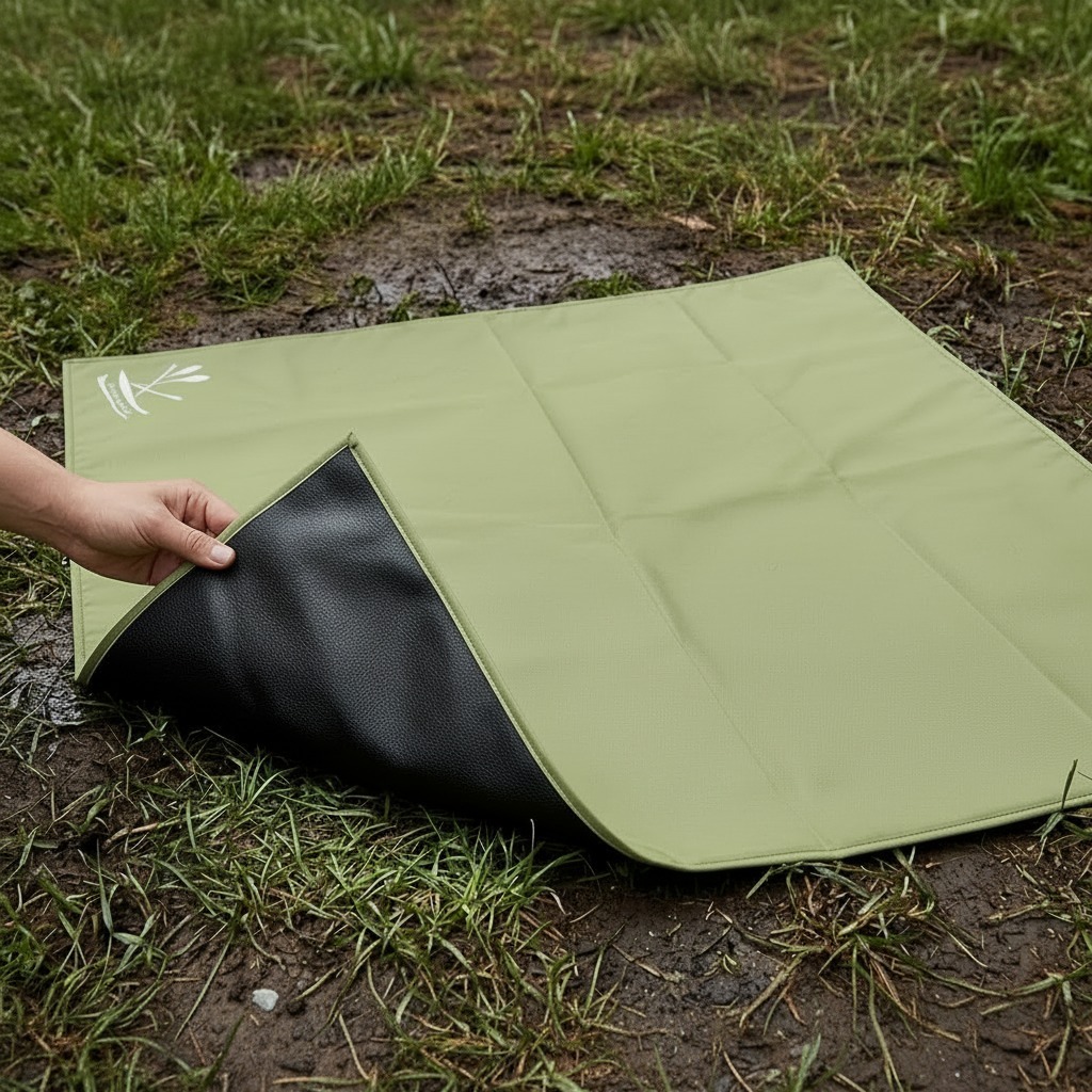 Manta Impermeável Dobrável | Ideal para Trekking, Camping, Trilha, Moto Camping e Aventura Outdoor