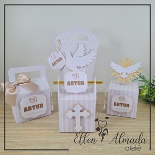 Caixas Personalizadas Batizado-Lembrancinhas Batizado-Personalizados Batizado-Lembrancinha Batizado