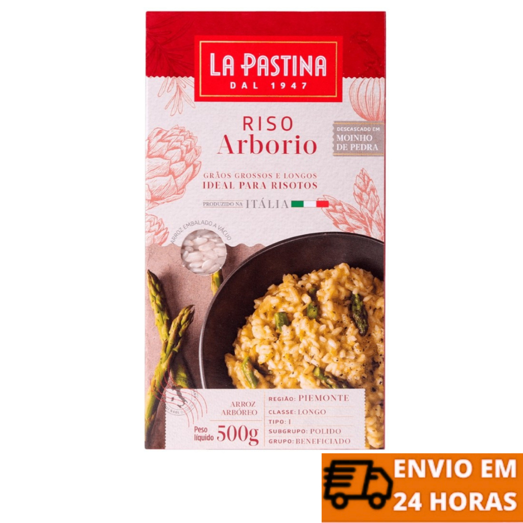 Arroz Arborio Italiano 500G La Pastina Tipo 1