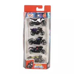 Moto De Ferro Colecionável 1:64 Com 5 Aleatório Tgcz008