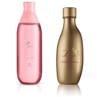 Natura Body Splash Luna 300ml + Óleo Luna Radiante Corpo 150ml