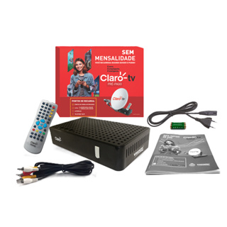 Receptor CLARO TV PRÉ-PAGO RECARGA - RECEPTOR N5366S ECO em Oferta na Shopee