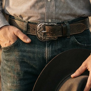 Cinto Country Couro legitimo Fivela tradicional Removivel Unissex em Oferta na Shopee