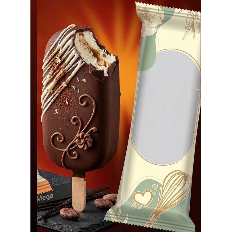 Saquinho transparente geladinho gourmet/ picolé mega/ paleta mexicana 8,5cm de largura x 20cm de altura
