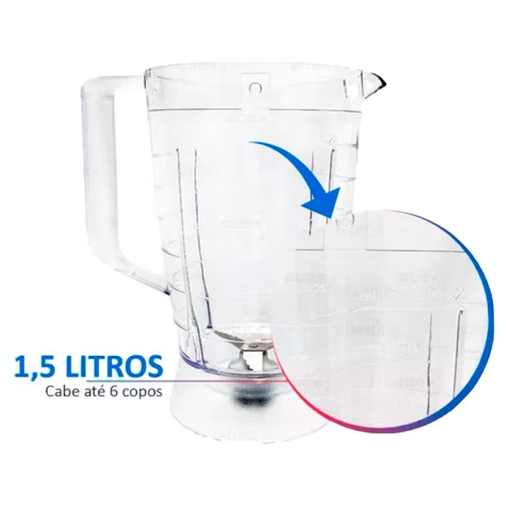copo original do liquidificado walita  RI7630 RI7631 RI7632 RI7633 RI7636
