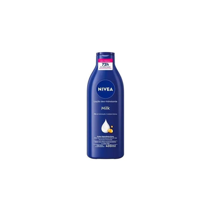 Loção Hidratação Profunda Nivea Milk Cuidado Intensivo 400ml