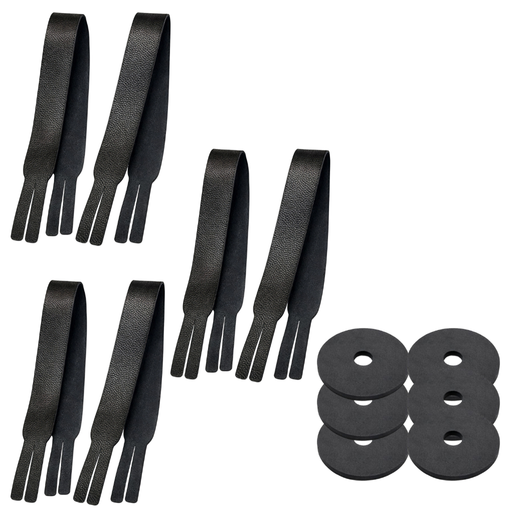 Kit Com 3 Pares De Correia Para Prato De Fanfarra