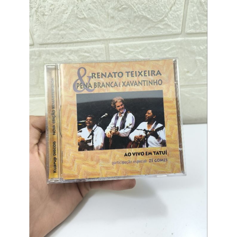 CD RENATO TEIXEIRA - PENA BRANCA E XAVANTINHO - AO VIVO EM MATUI - CD Usado conservado - REF:CD 755