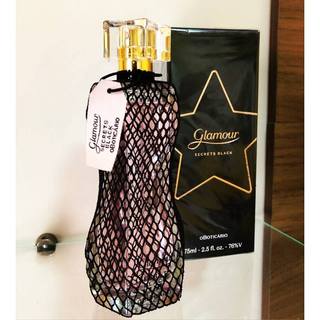 PERFUME FEMININO GLAMOUR SECRETS BLACK