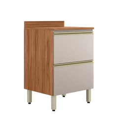 Balcão de Cozinha 60cm com Tampo Proença Demóbile