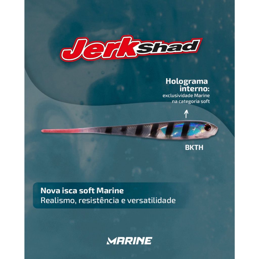 Isca Artificial Marine Sports Jerk Shad 130