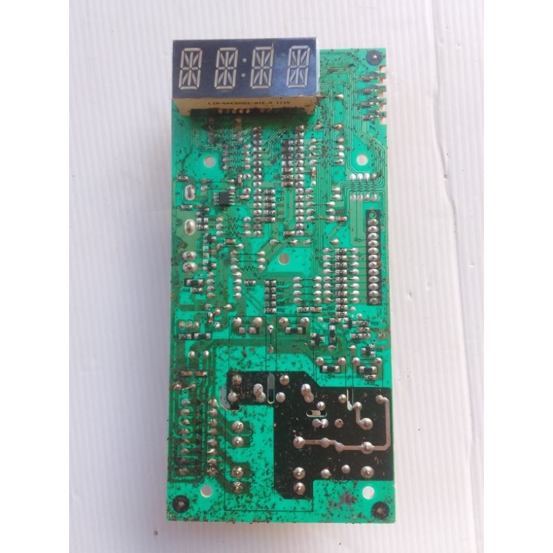 Placa 110v mef33 com defeito para peças sucata usada