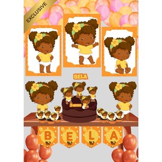Kit Só  um Bolinho  da Laranjinha Baby da Moranguinho para (festa / Aniversários  /festa /Aniversários