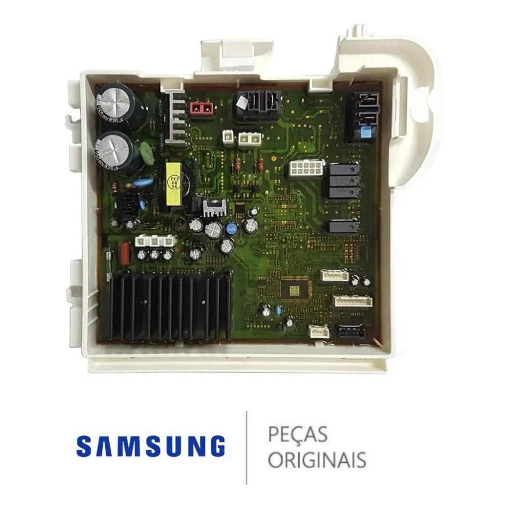Placa Principal / Potência Lavadora Samsung WF8854 127V DC92-00665B
