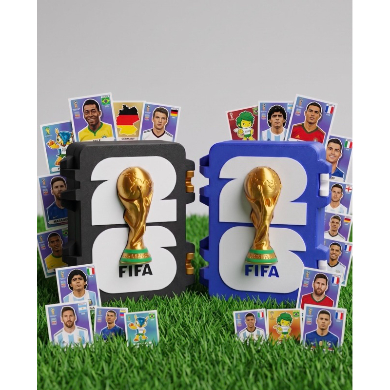 Porta Figurinhas Copa Do Mundo - Organizador de Figurinhas Copa 2026