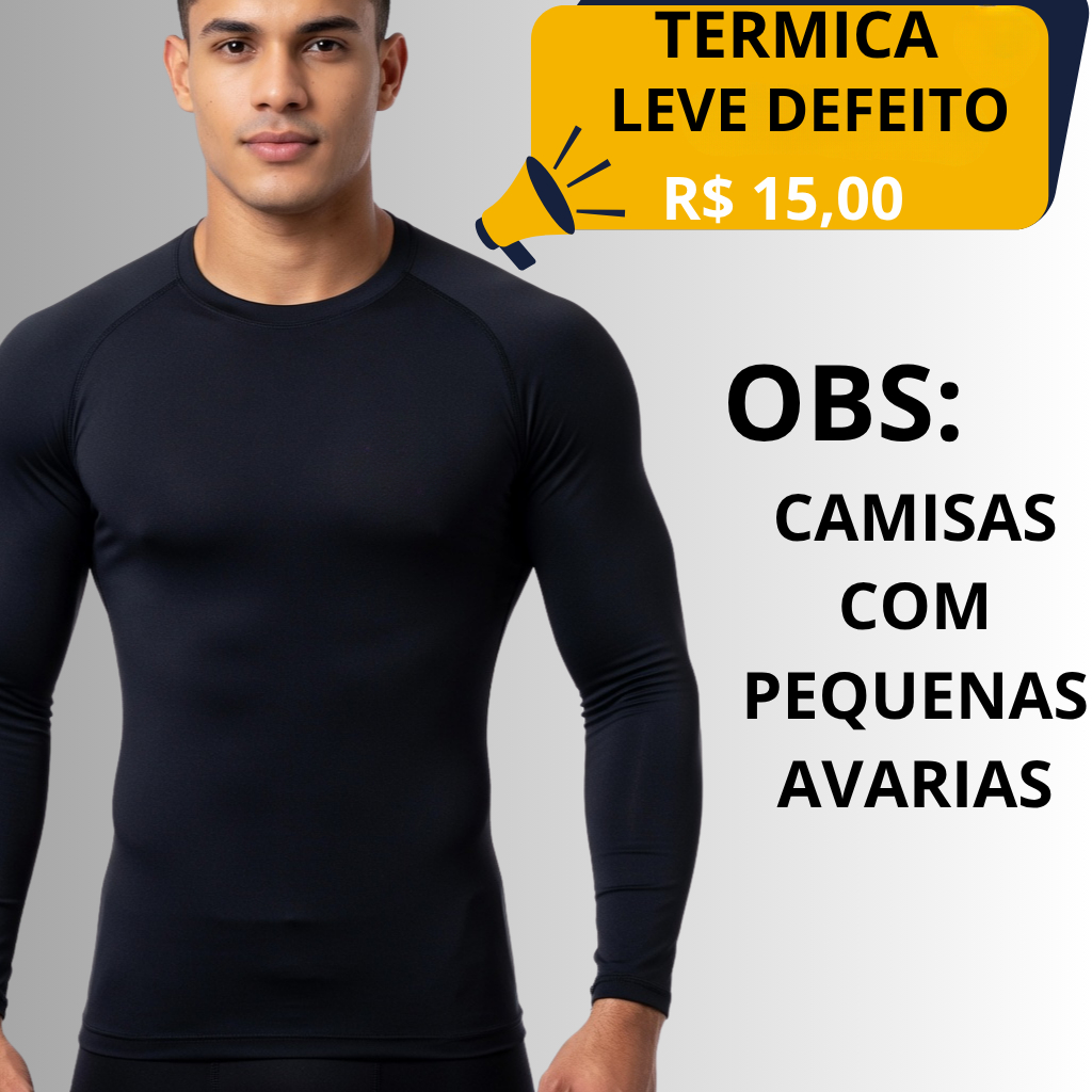CAMISA TÉRMICA PROTEÇÃO UV50