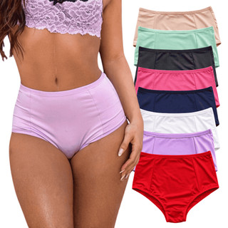 Calcinha Cintura Alta Frente Dulpa Segura Barriga Plus Size Moda Intíma Feminina Amélia