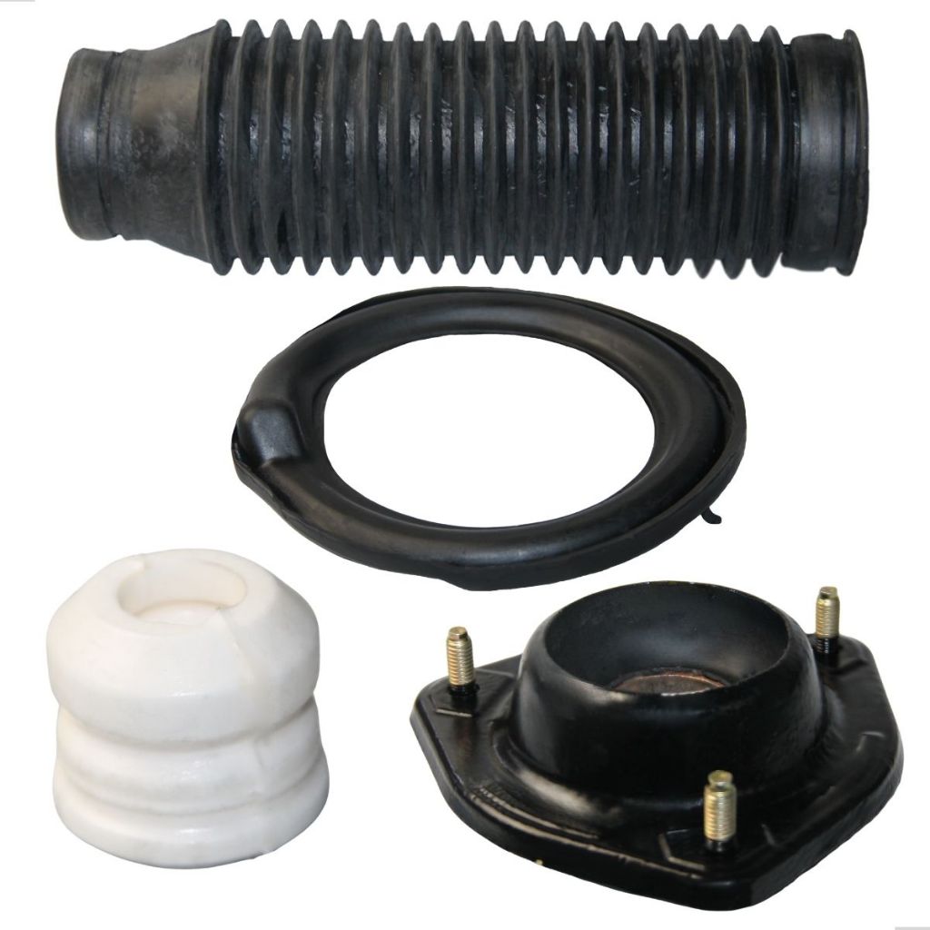 Kit Batente Coifa Guarda Po Coxim Calco Mola Amortecedor Dianteiro J3 2010 A 2016
