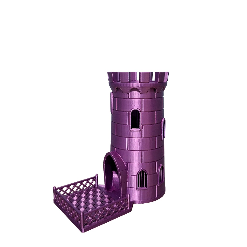 Torre de Dados RPG Castelo Medieval Dice Tower D&D Tormenta 20 Pathfinder