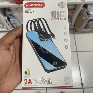 Carregador portatil  Carregador PowerBank Portátil KA-9565 | Carregador Celular USB Rápido, Bateria Externa