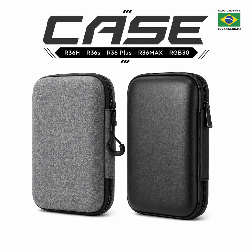 Case Protetora R36MAX, R36H, R36s, R36 Plus, RGB30 Case Para Console Portatil Retrô