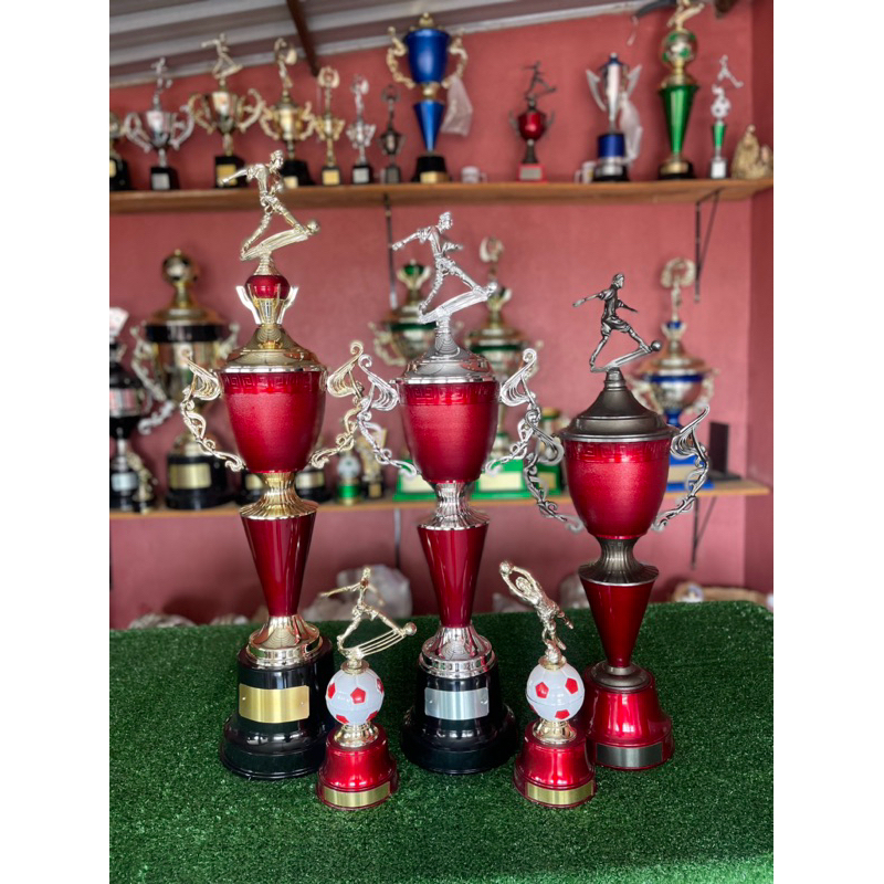 troféus para campeonatos / campeão 1.00 metro / vice 88 cm / terceiro 74 cm / 2 Trofeus destaques