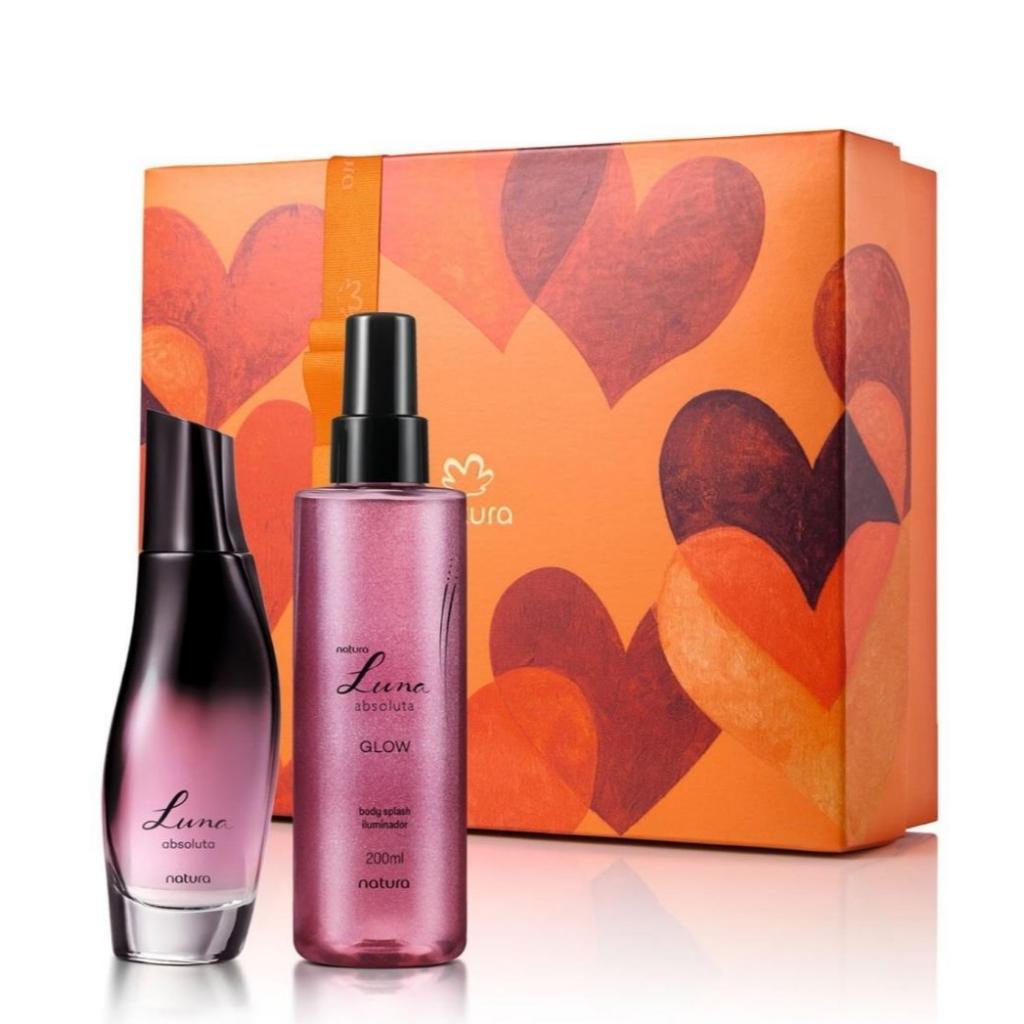 Kit Presente Desodorante Colônia Natura Luna Absoluta 75ml Original