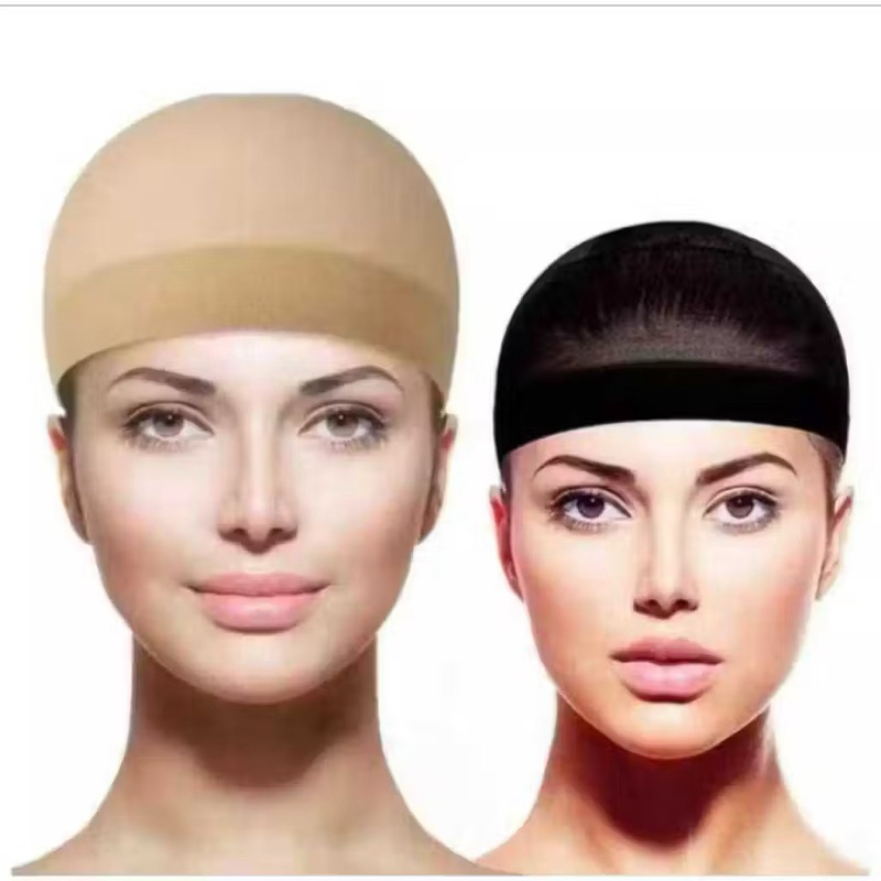 Kit 2 Toca Wig Cap Para Cabelos Mulher Lace Wave Full Front Tamanho padrão
