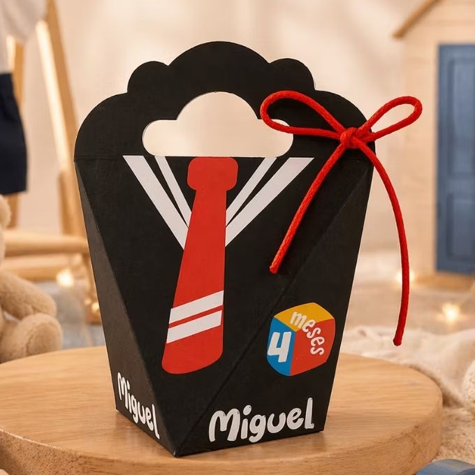Kit Caixinhas Kiko Chaves Mesversário | PEGUE E MONTE (Impressas) Milk + Maleta + Triangular