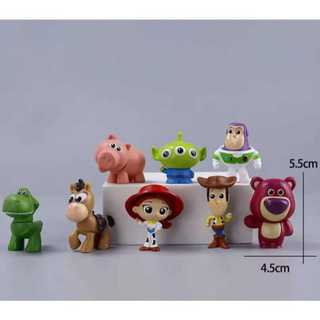 Kit Bonecos Toy Story 5 – Colecionáveis Miniaturas (8 Personagens)