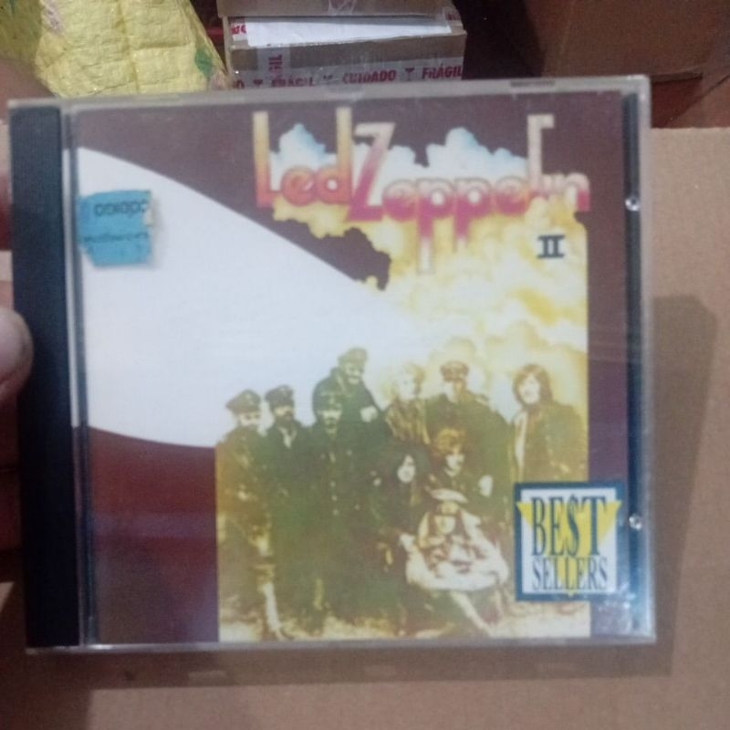 CD Led Zeppelin 2 raridade mídia excelente  funcional raridade