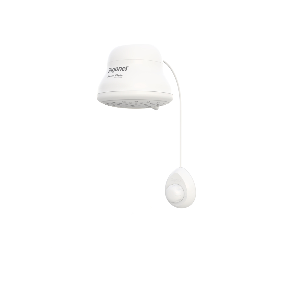 Chuveiro Ducha Master Banho Eletronica Branco Zagonel