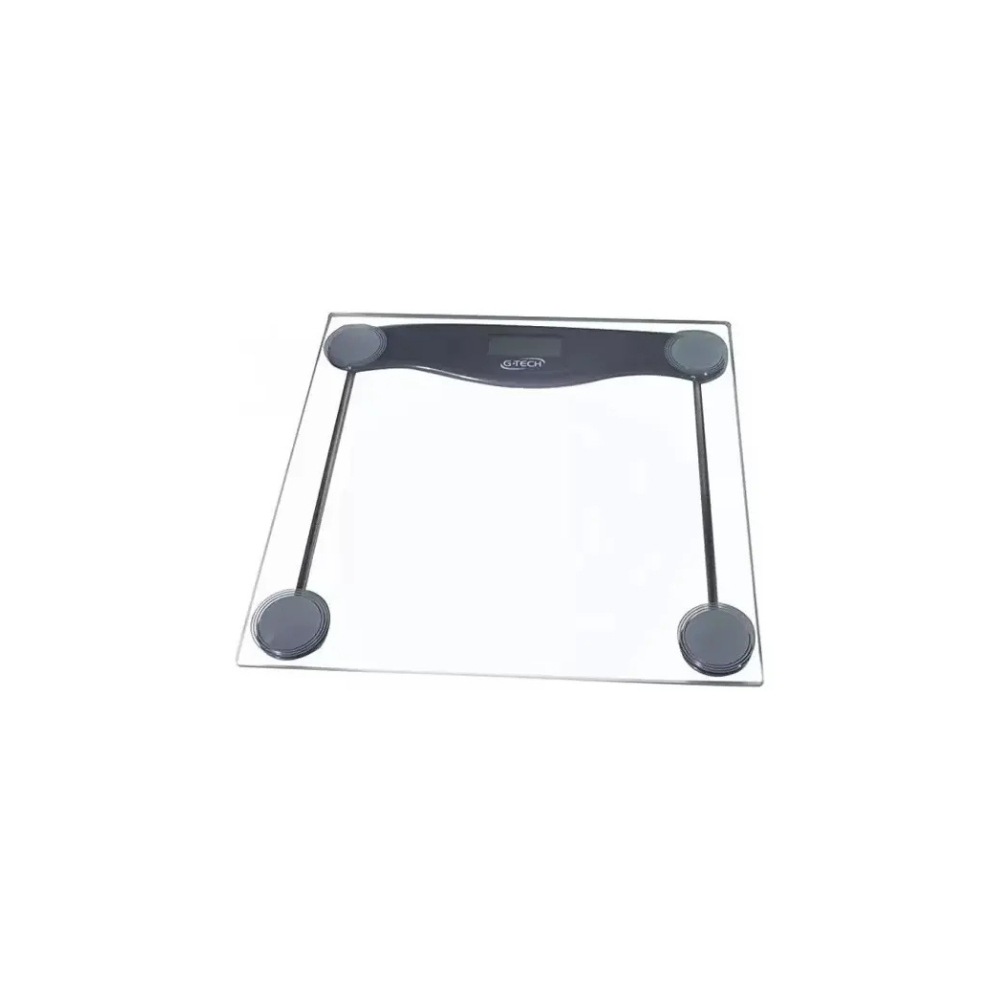 Balança Digital G-tech Glass10 - Vidro Temperado, Tela LCD, Desligamento Automático