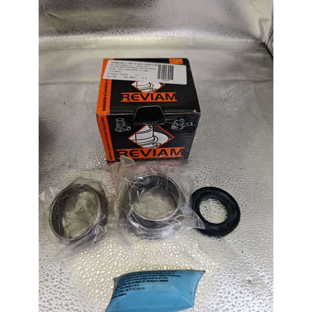 Kit Rolamento Eixo Traseiro - Peugeot 206 ou 207 ( 47 Mm )