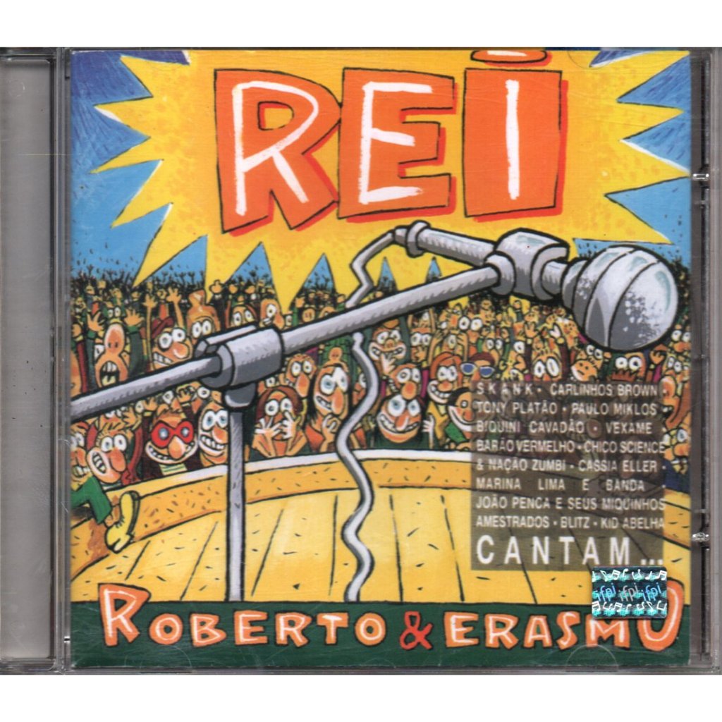 CD REI - ELES CANTAM ROBERTO E  ERASMO CARLOS ( SONY )