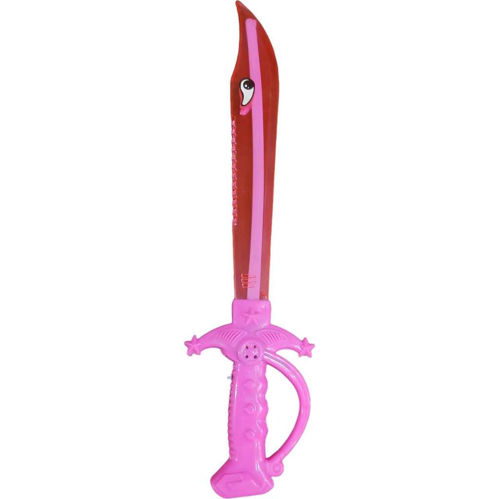 Espada luz com som cor diferenete brinquedo criança 35cm — imagem 2 de 2