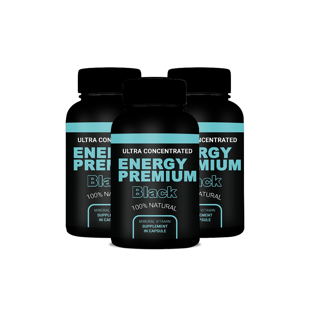 Energy Premium Original 60 Cápsulas Black Oferta do Dia