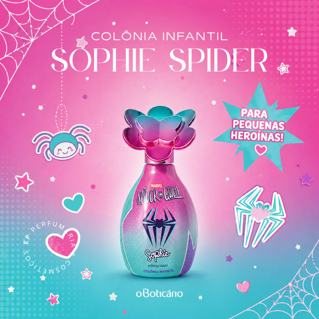SOPHIE O BOTICARIO 100ML SPIDER GWEN