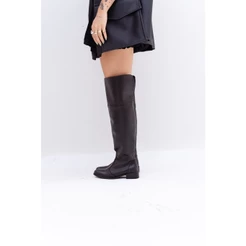 Bota Feminina Over The Knee Preto Montaria DUBUY Jezy 1714DB