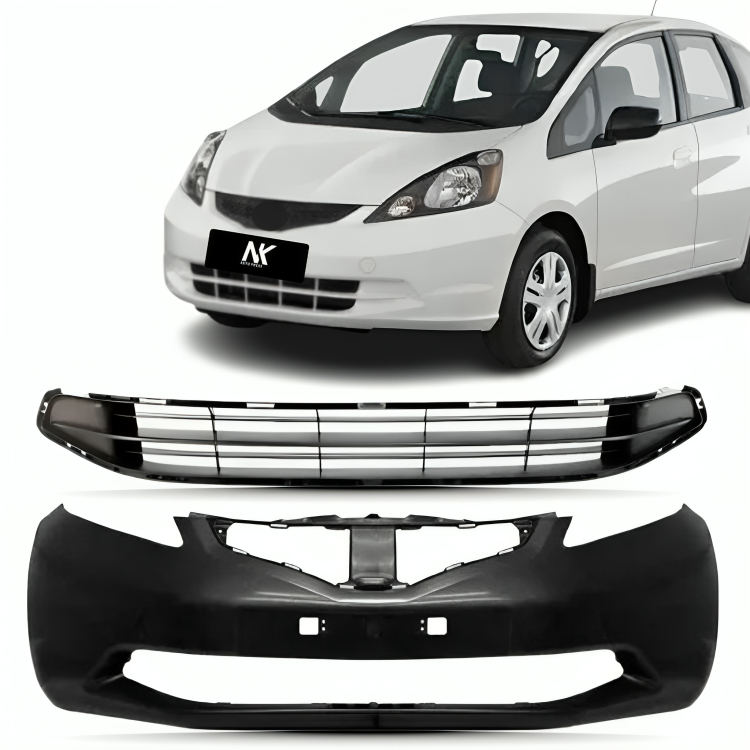 Kit Parachoque Grade Fit 2009 2010 2011 2012 Novo Completo Novo